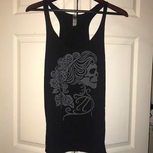 Racer back tank top